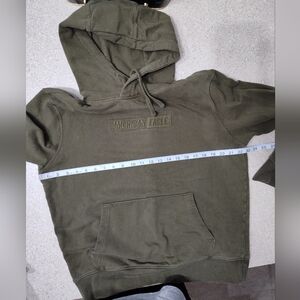 Olive green American eagle hoodie